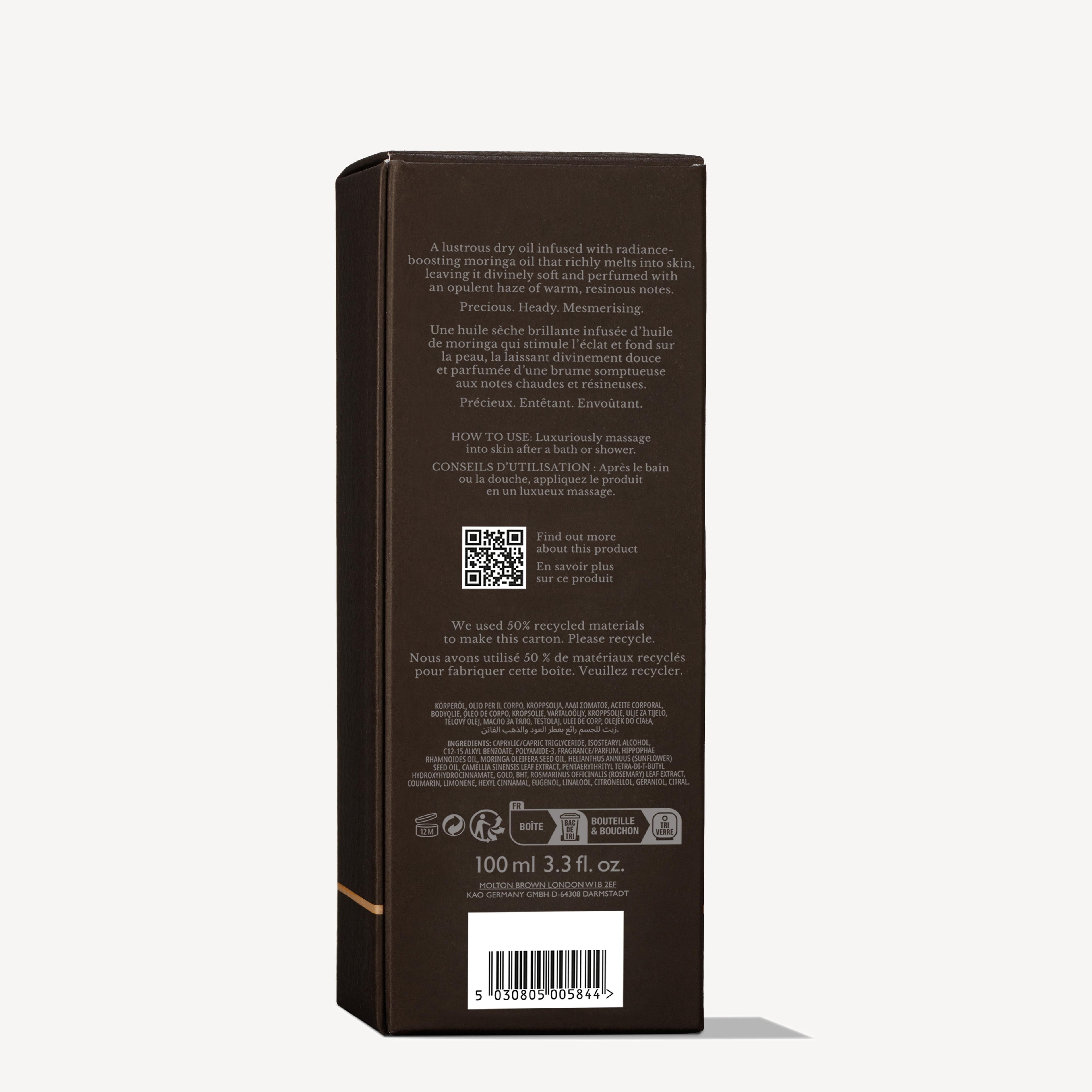 olejek do ciała Mesmerising Oudh Accord & Gold Molton Brown