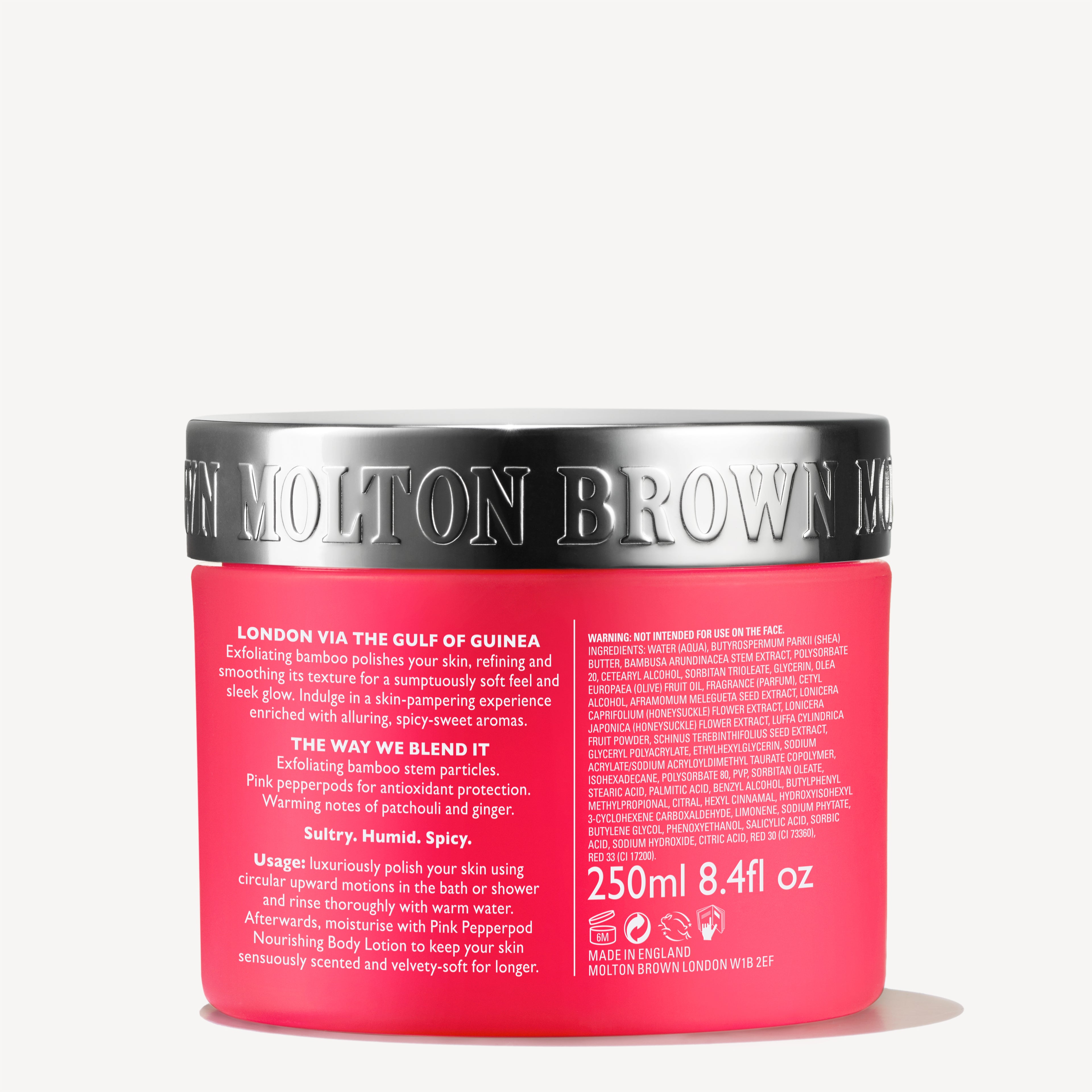 Fiery Pink Pepper delikatny peeling do ciała 275 g