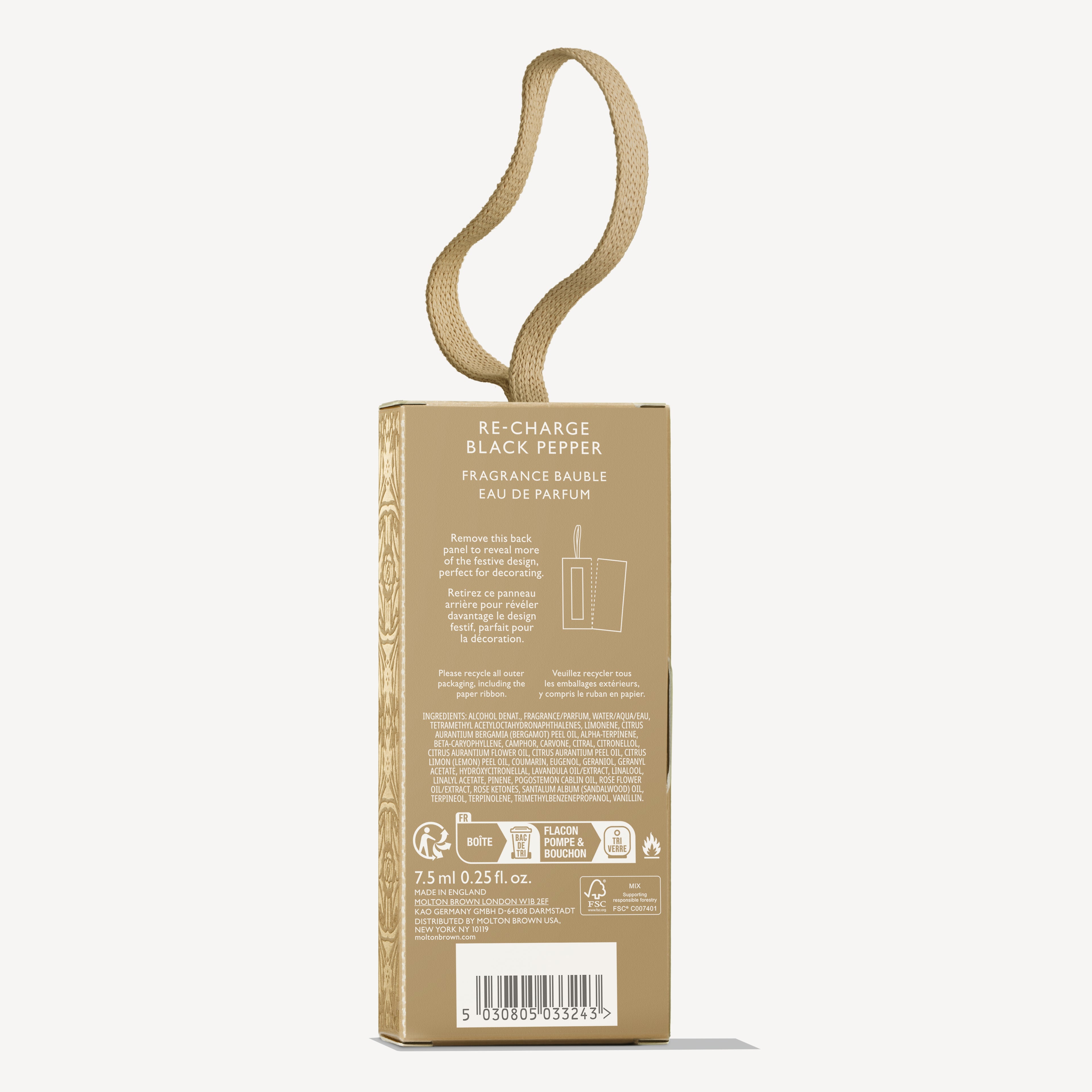 Re-charge Black Pepper bombka zapachowa 7,5 ml