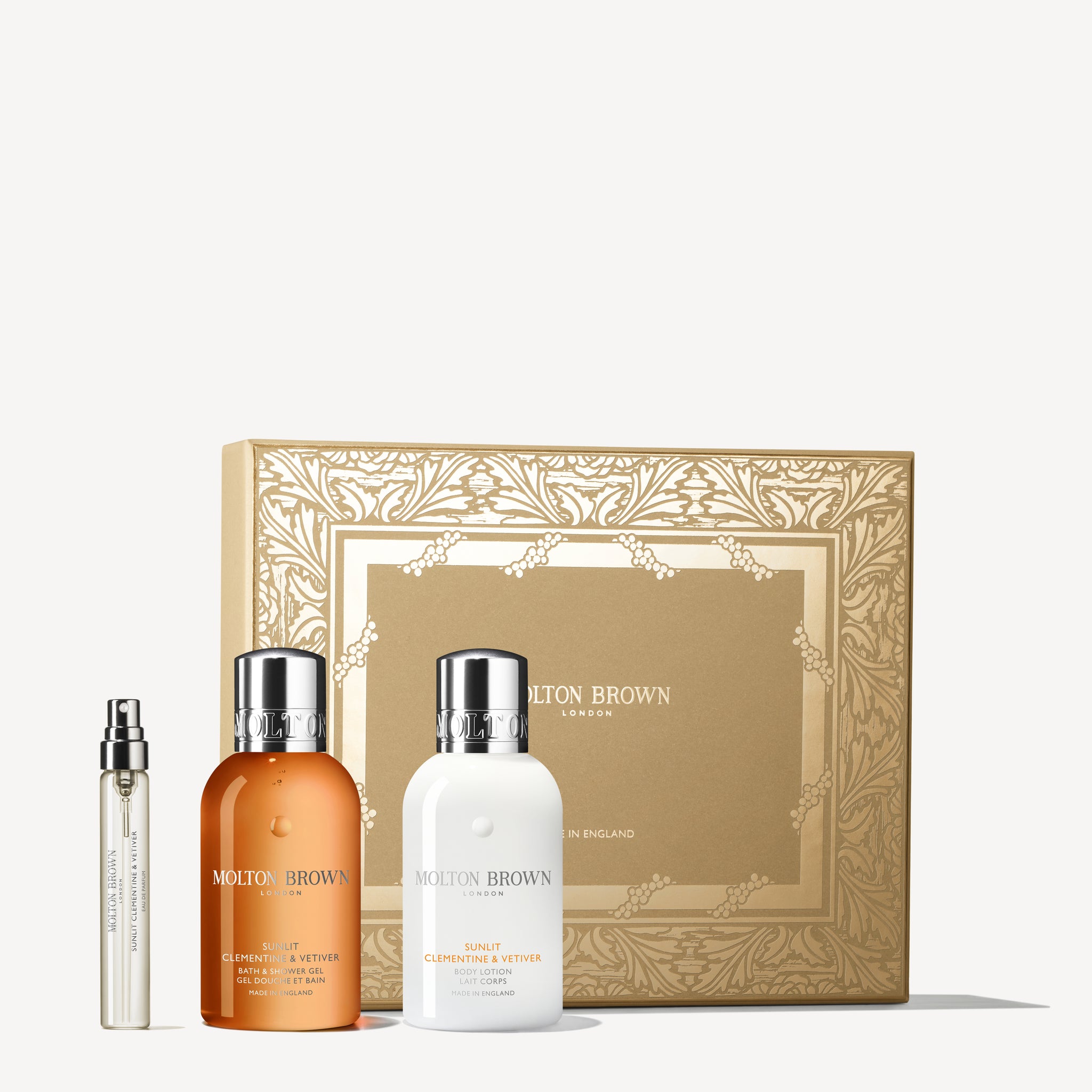 Sunlit Clementine & Vetiver zestaw na prezent